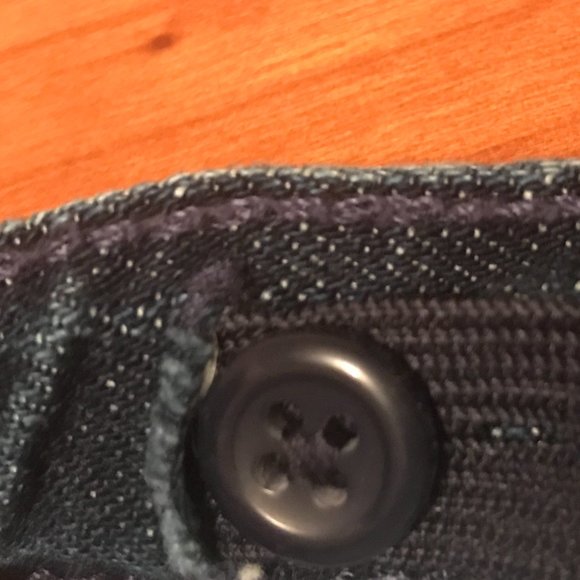 GAP Kids Denim Shorts 99% Cotton Adjustable Waist - Picture 3 of 4